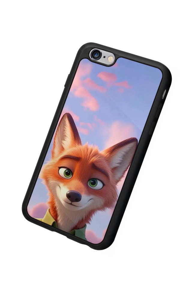 iPhone 6 Plus Uyumlu Zootropolis Tasarımlı Glossy Premium Kılıf