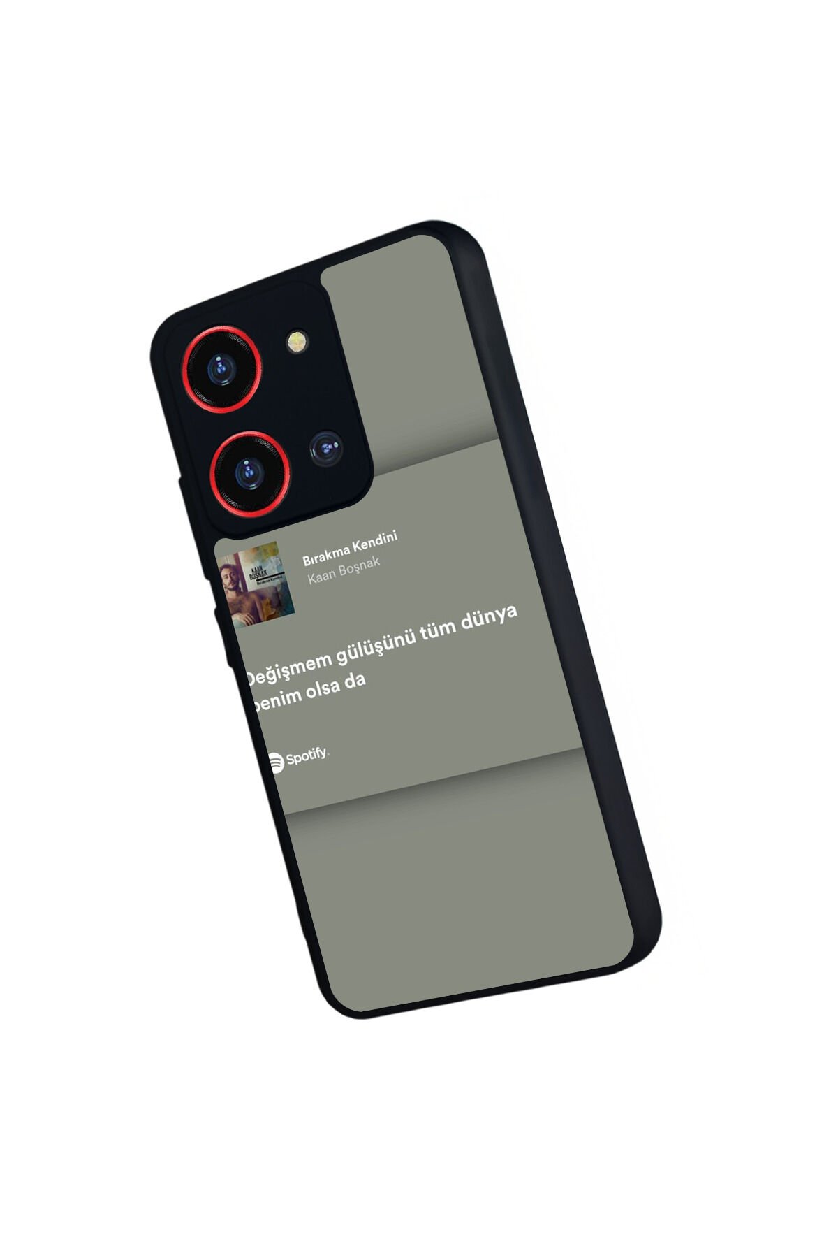 Reeder S19 Max Pro S ZOOM Uyumlu Sarki Sozleri Tasarımlı Glossy Premium Kılıf