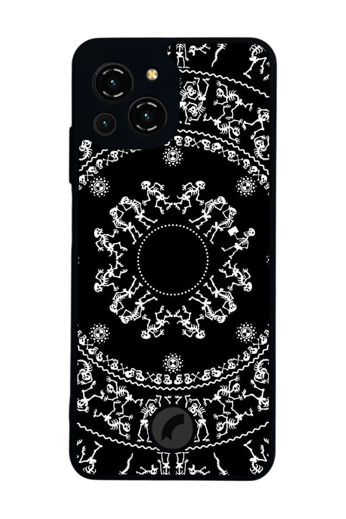 Reeder S23 Pro Max Uyumlu Mandala Tasarımlı Glossy Premium Kılıf