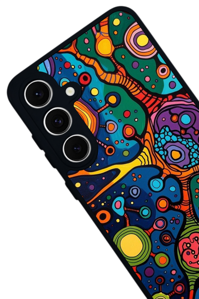 Samsung Galaxy A16 Uyumlu Floral Tasarımlı Glossy Premium Kılıf