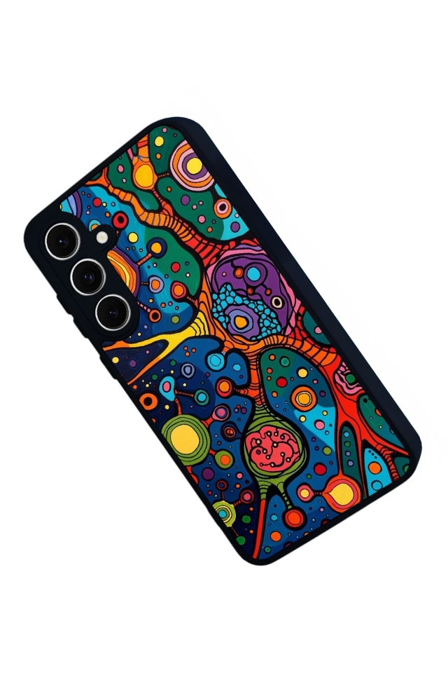 Samsung Galaxy A16 Uyumlu Floral Tasarımlı Glossy Premium Kılıf