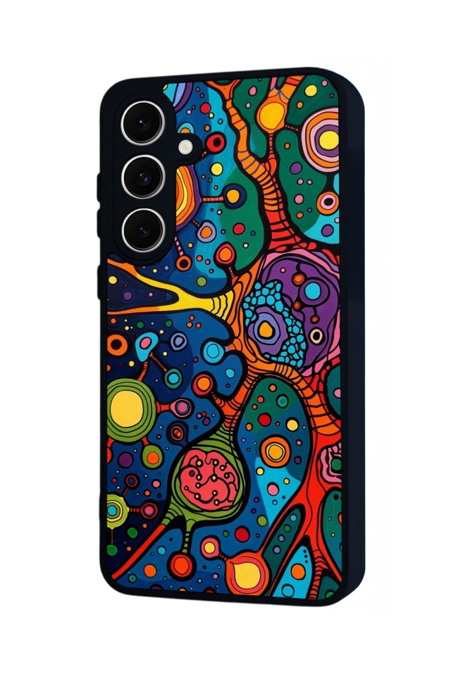 Samsung Galaxy A16 Uyumlu Floral Tasarımlı Glossy Premium Kılıf