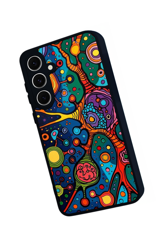 Samsung Galaxy A16 Uyumlu Floral Tasarımlı Glossy Premium Kılıf