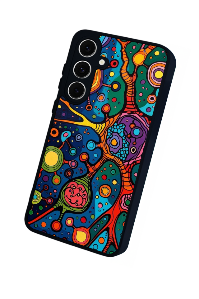 Samsung Galaxy A16 Uyumlu Floral Tasarımlı Glossy Premium Kılıf
