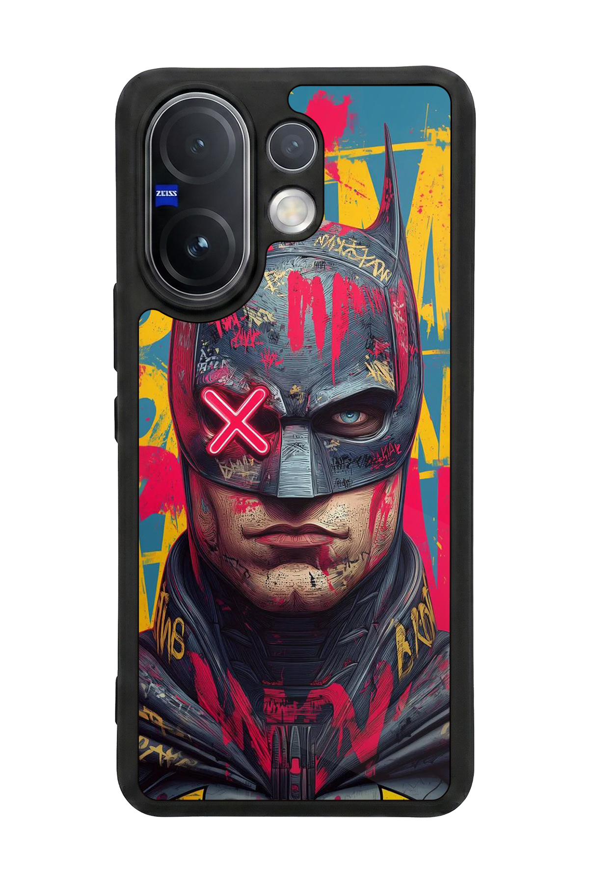 Vivo V60 Uyumlu Batman Tasarımlı Glossy Premium Kılıf