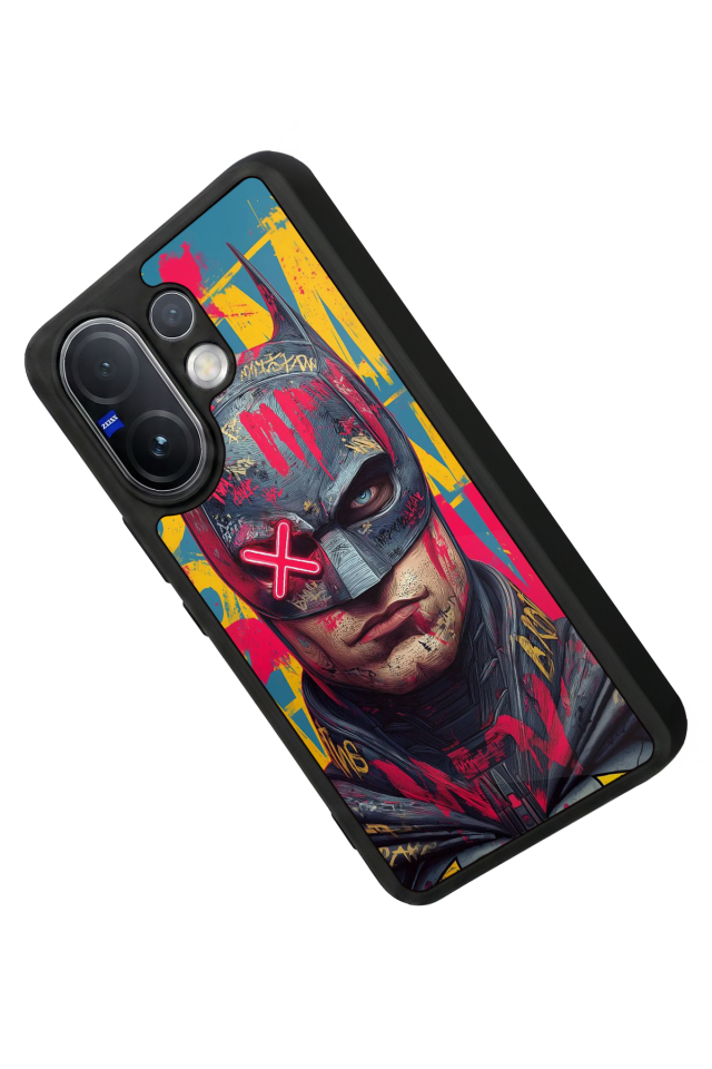 Vivo V60 Uyumlu Batman Tasarımlı Glossy Premium Kılıf