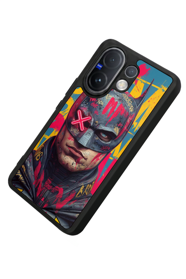Vivo V60 Uyumlu Batman Tasarımlı Glossy Premium Kılıf