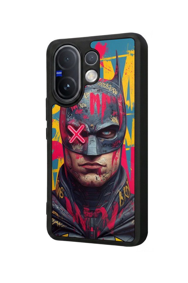 Vivo V60 Uyumlu Batman Tasarımlı Glossy Premium Kılıf