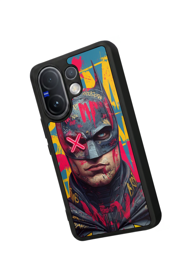 Vivo V60 Uyumlu Batman Tasarımlı Glossy Premium Kılıf