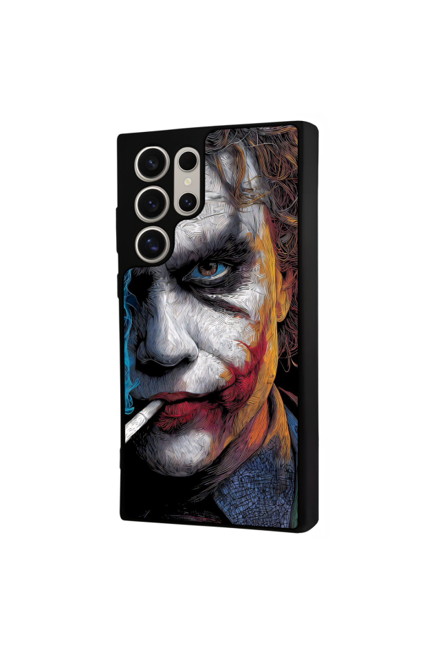 Samsung Galaxy S22 Ultra Uyumlu Joker Tasarımlı Glossy Premium Kılıf