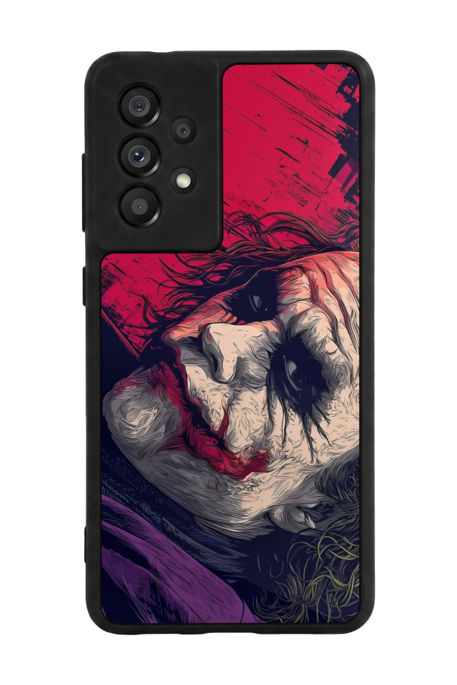 Samsung Galaxy A73 Uyumlu Joker Tasarımlı Glossy Premium Kılıf