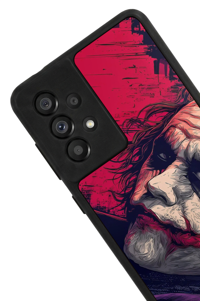 Samsung Galaxy A73 Uyumlu Joker Tasarımlı Glossy Premium Kılıf