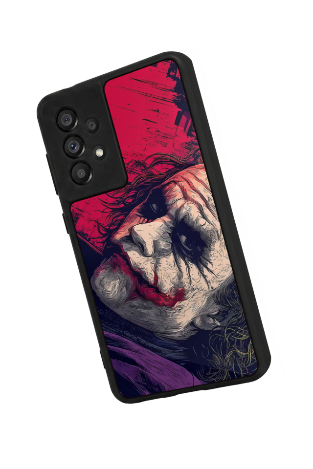 Samsung Galaxy A73 Uyumlu Joker Tasarımlı Glossy Premium Kılıf