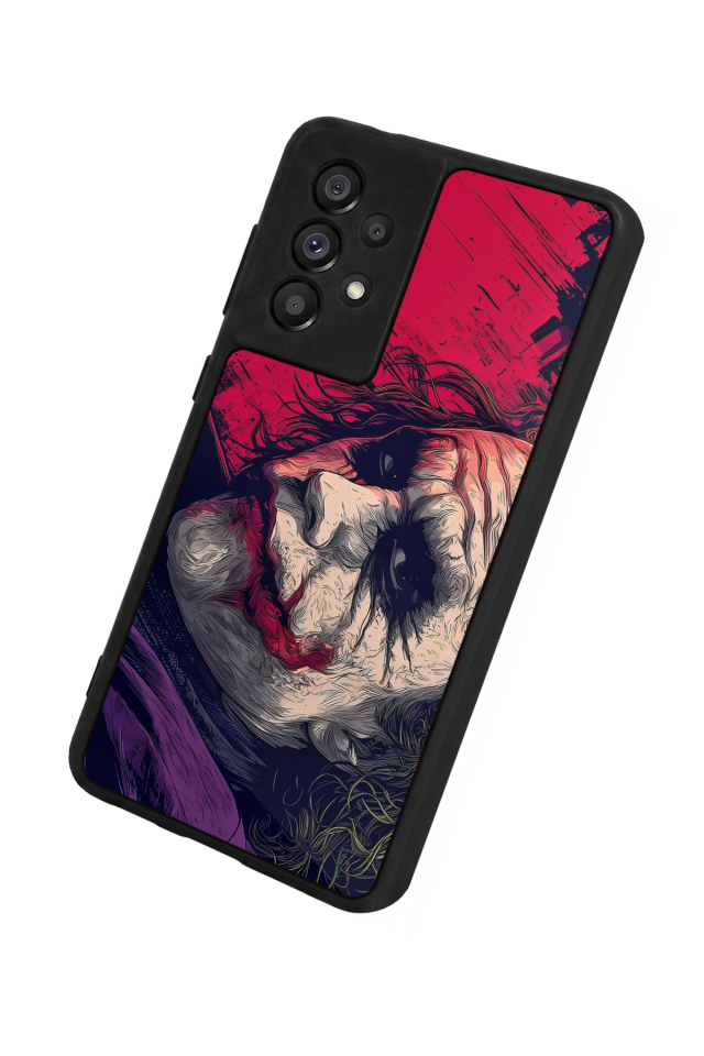 Samsung Galaxy A73 Uyumlu Joker Tasarımlı Glossy Premium Kılıf