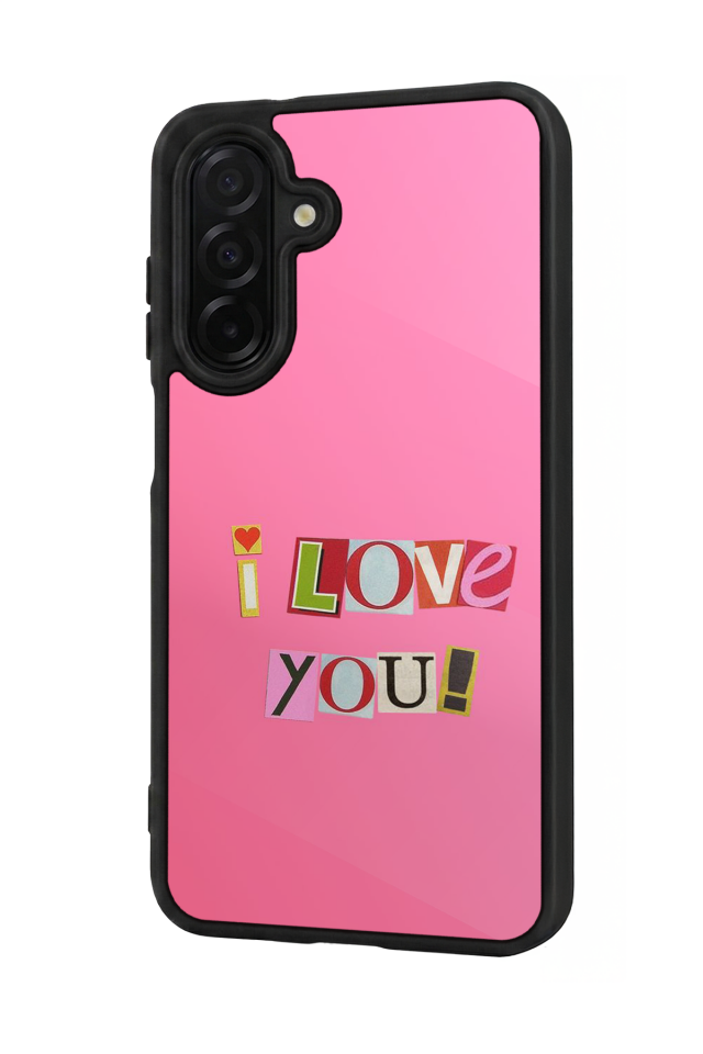 Samsung Galaxy A36 Uyumlu Kalp Love Tasarımlı Glossy Premium Kılıf