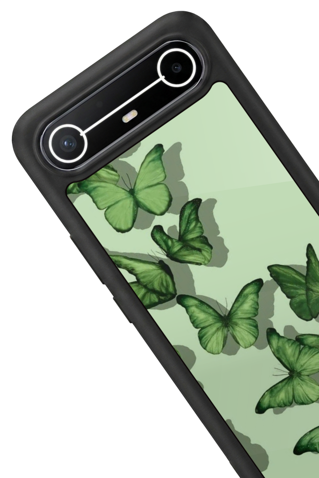 Tecno Spark Slim 5G Uyumlu Kelebek Tasarımlı Glossy Premium Kılıf