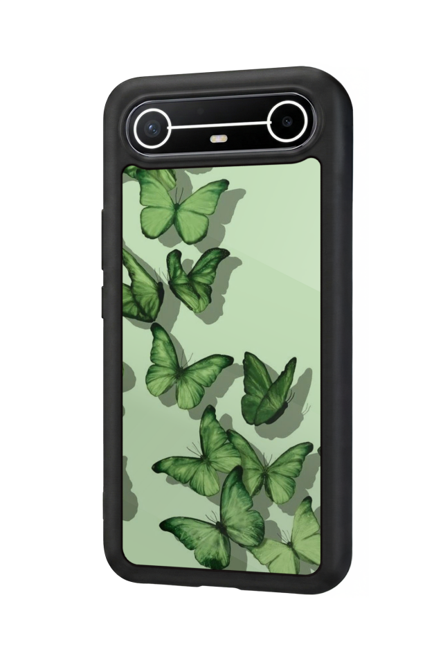 Tecno Spark Slim 5G Uyumlu Kelebek Tasarımlı Glossy Premium Kılıf