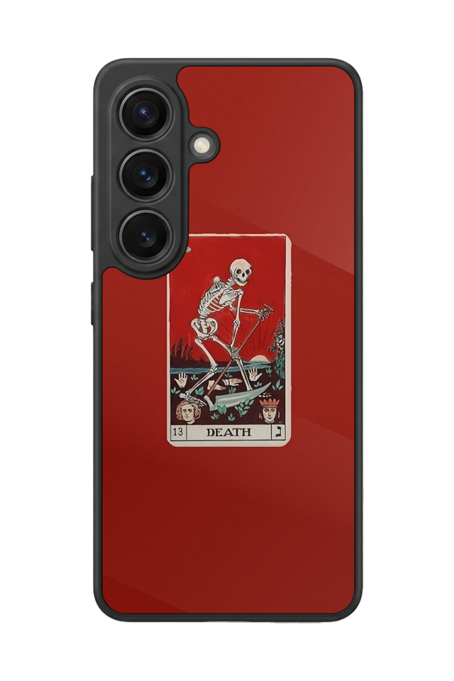 Samsung Galaxy S26 Uyumlu Kirmizi Tasarımlı Glossy Premium Kılıf