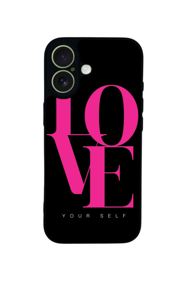 iPhone 17 Uyumlu Love Tasarımlı Glossy Premium Kılıf