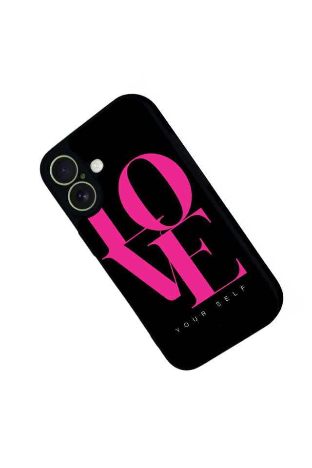 iPhone 17 Uyumlu Love Tasarımlı Glossy Premium Kılıf