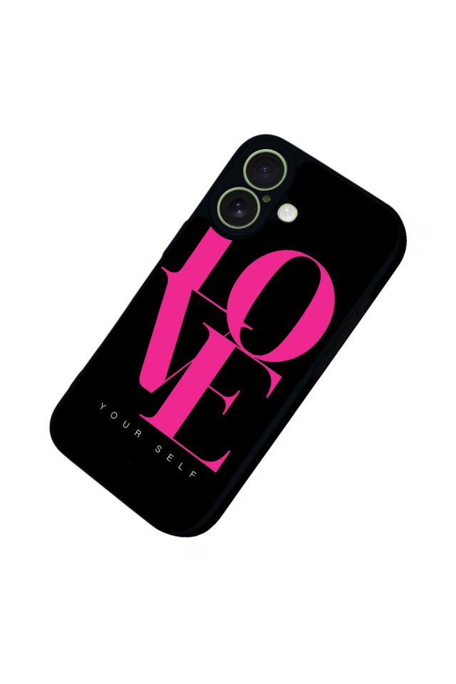 iPhone 17 Uyumlu Love Tasarımlı Glossy Premium Kılıf