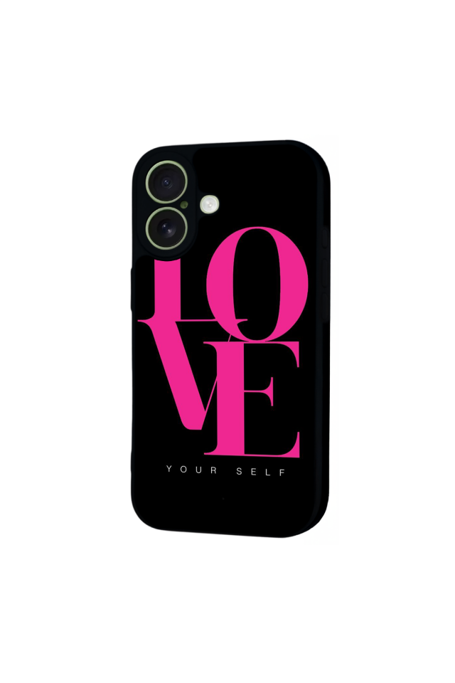 iPhone 17 Uyumlu Love Tasarımlı Glossy Premium Kılıf