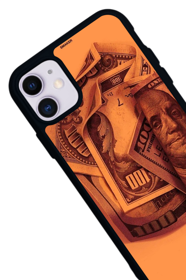iPhone 11 Uyumlu Money Para Tasarımlı Glossy Premium Kılıf