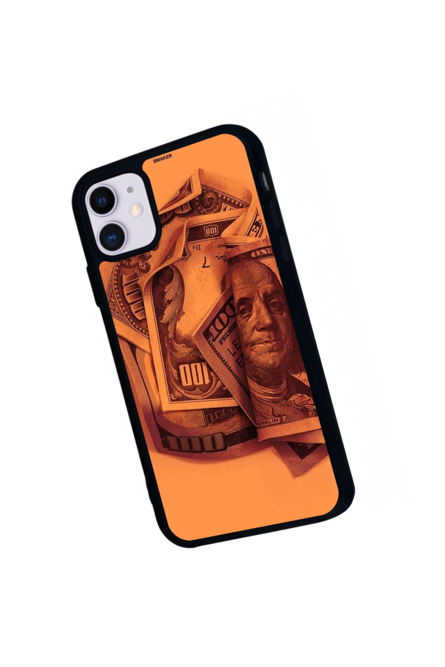 iPhone 11 Uyumlu Money Para Tasarımlı Glossy Premium Kılıf