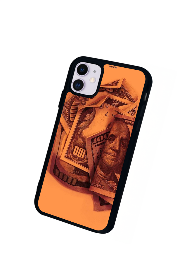iPhone 11 Uyumlu Money Para Tasarımlı Glossy Premium Kılıf