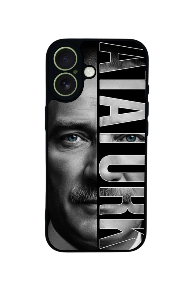 iPhone 17 Uyumlu Mustafa Kemal Ataturk Tasarımlı Glossy Premium Kılıf