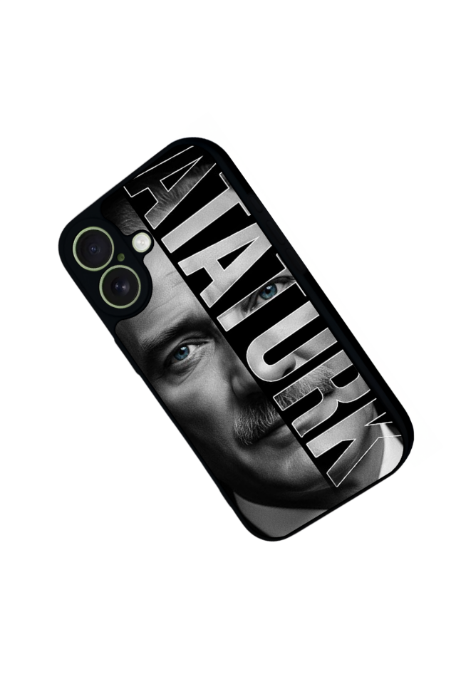 iPhone 17 Uyumlu Mustafa Kemal Ataturk Tasarımlı Glossy Premium Kılıf