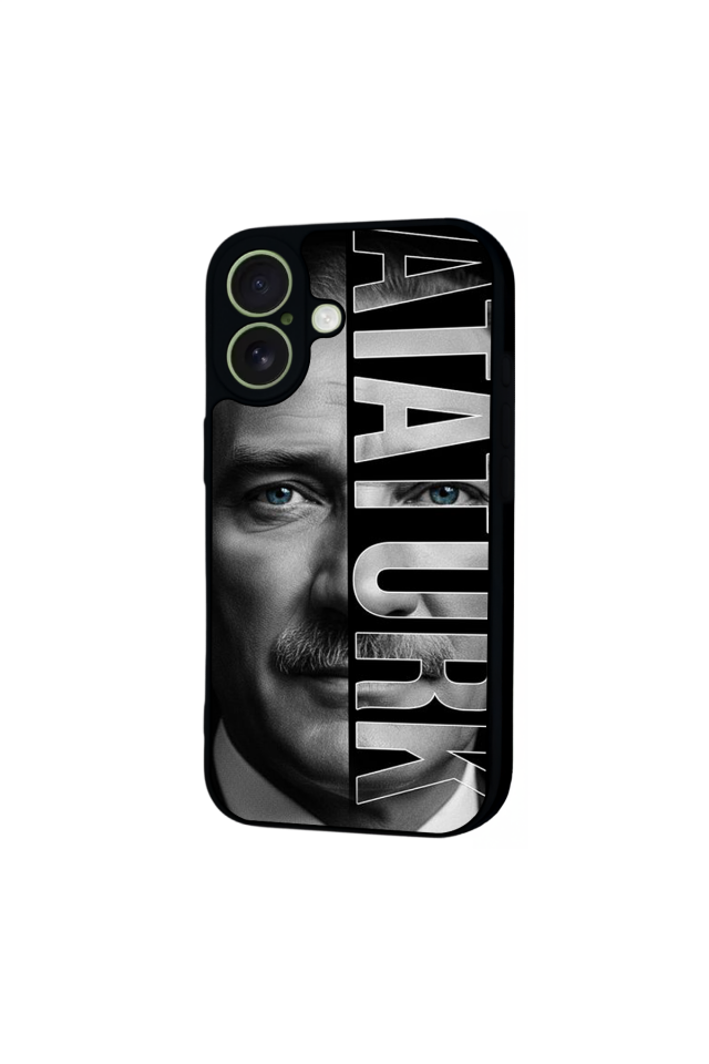 iPhone 17 Uyumlu Mustafa Kemal Ataturk Tasarımlı Glossy Premium Kılıf