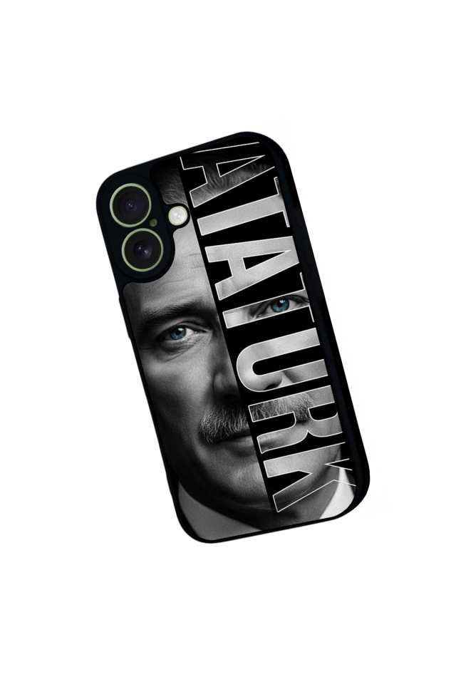 iPhone 17 Uyumlu Mustafa Kemal Ataturk Tasarımlı Glossy Premium Kılıf