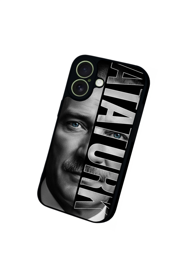 iPhone 17 Uyumlu Mustafa Kemal Ataturk Tasarımlı Glossy Premium Kılıf