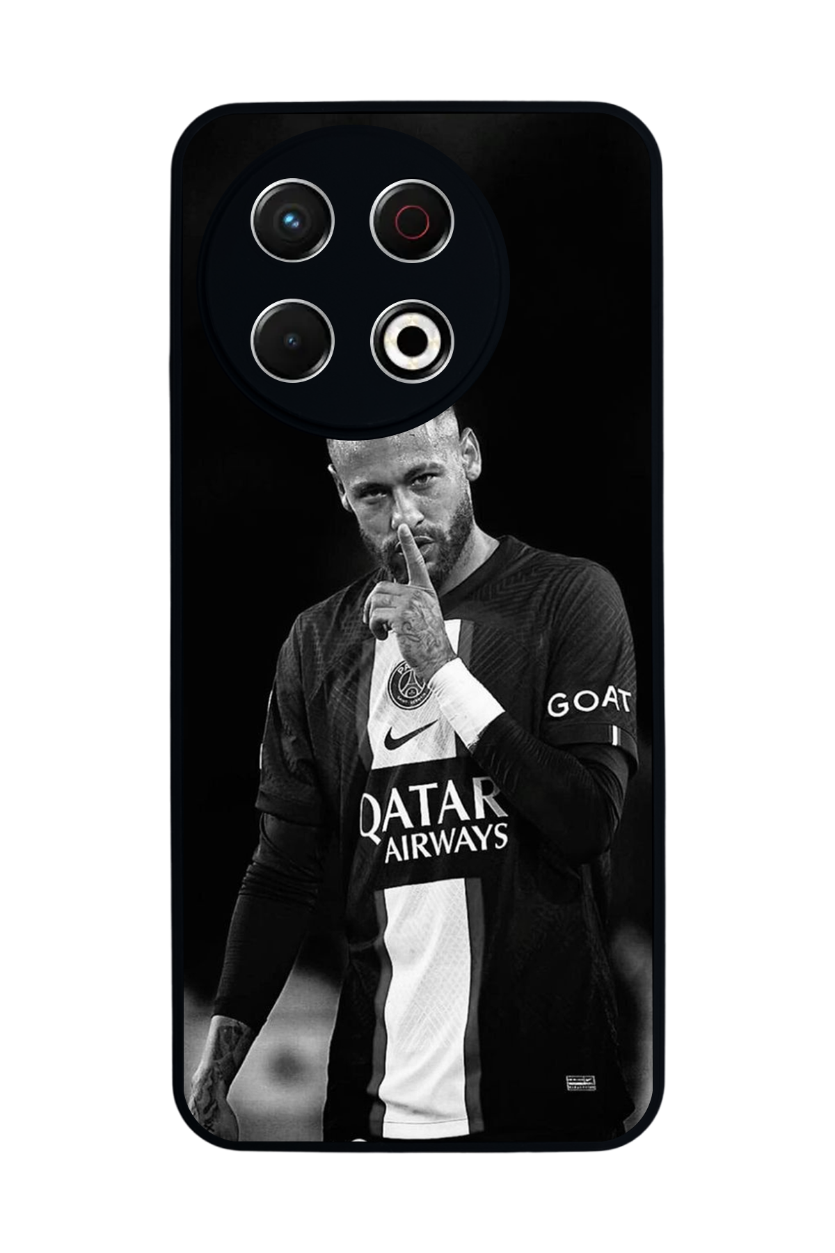 Tecno Spark 30 Pro Uyumlu Zidane Tasarımlı Glossy Premium Kılıf