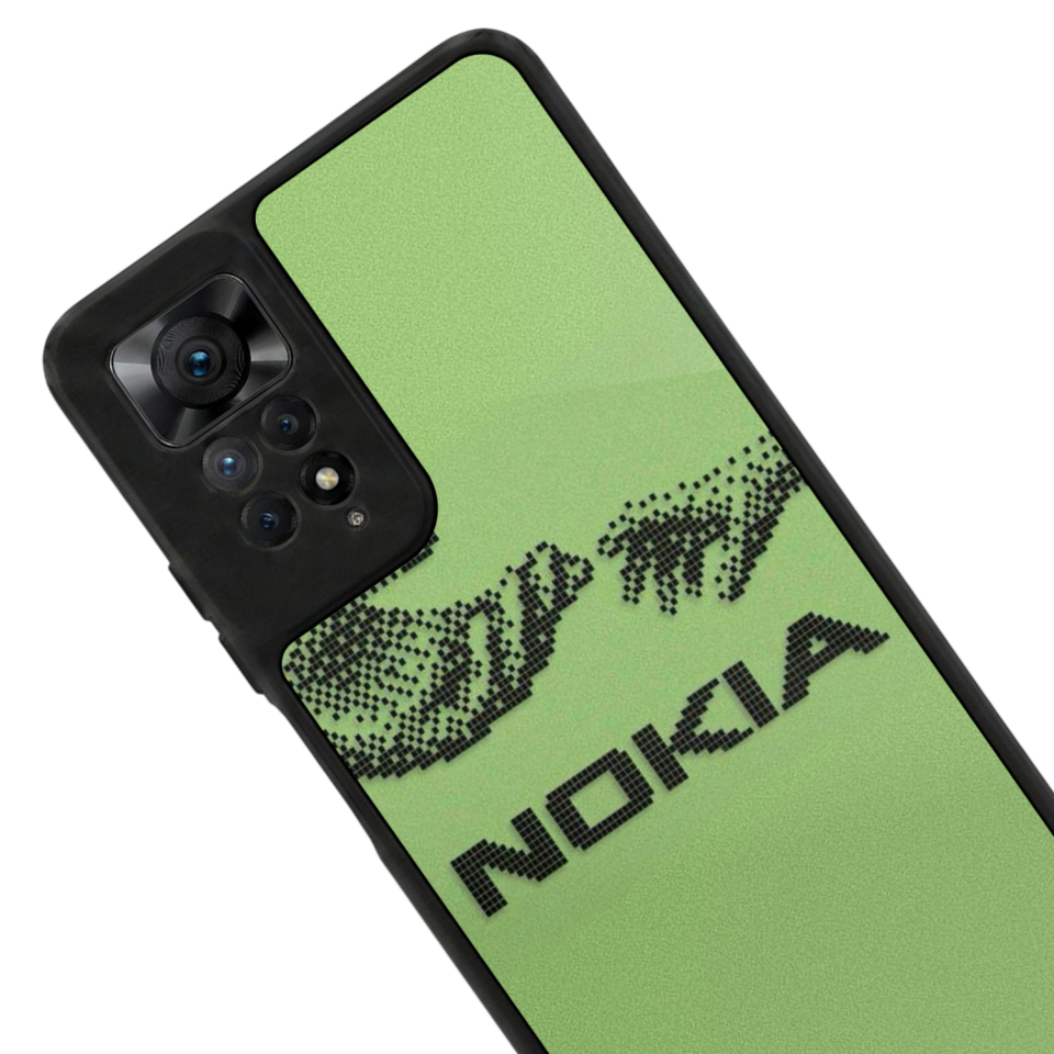 Xiaomi Redmi Note 12 Pro Uyumlu Nokia Tasarımlı Glossy Premium Kılıf