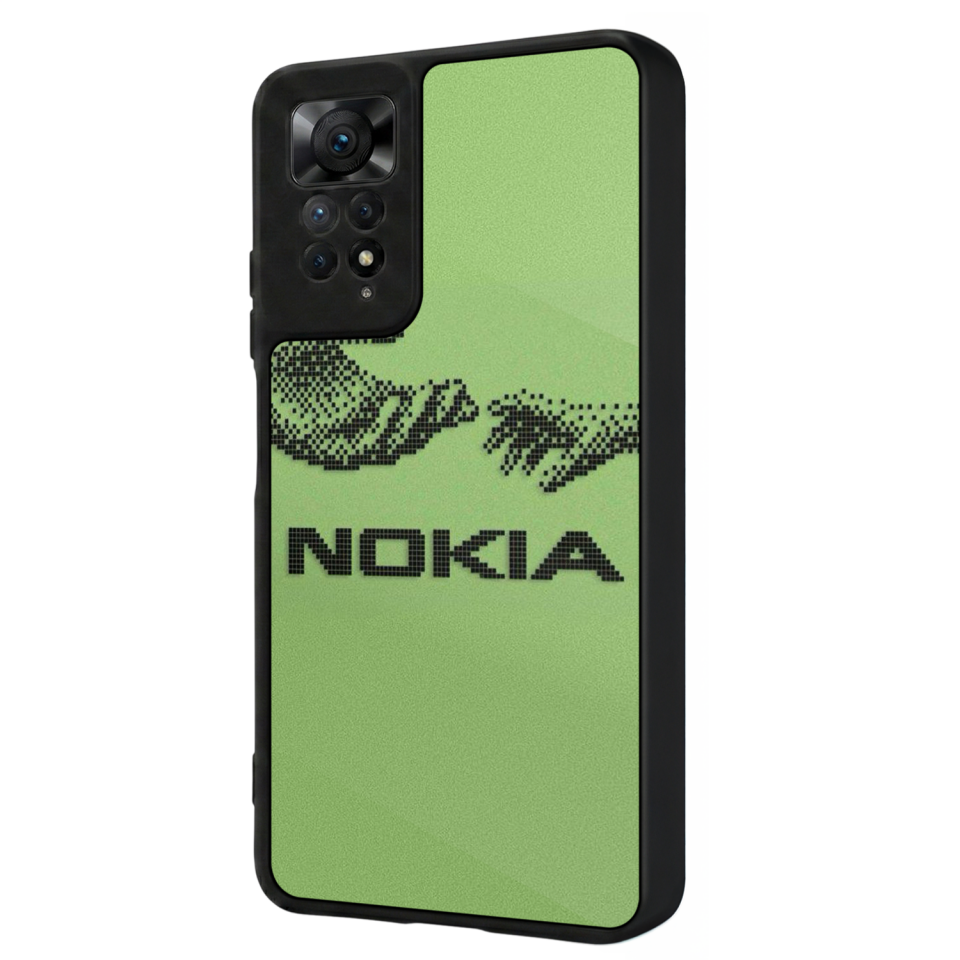 Xiaomi Redmi Note 12 Pro Uyumlu Nokia Tasarımlı Glossy Premium Kılıf