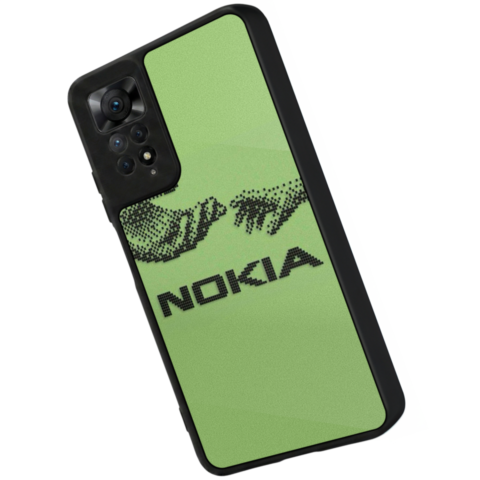 Xiaomi Redmi Note 12 Pro Uyumlu Nokia Tasarımlı Glossy Premium Kılıf