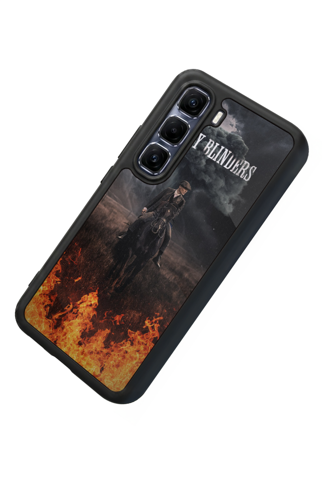 Infinix Hot 60 Pro Plus Uyumlu Peaky Blinders Tasarımlı Glossy Premium Kılıf