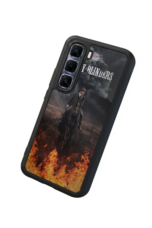 Infinix Hot 60 Pro Plus Uyumlu Peaky Blinders Tasarımlı Glossy Premium Kılıf