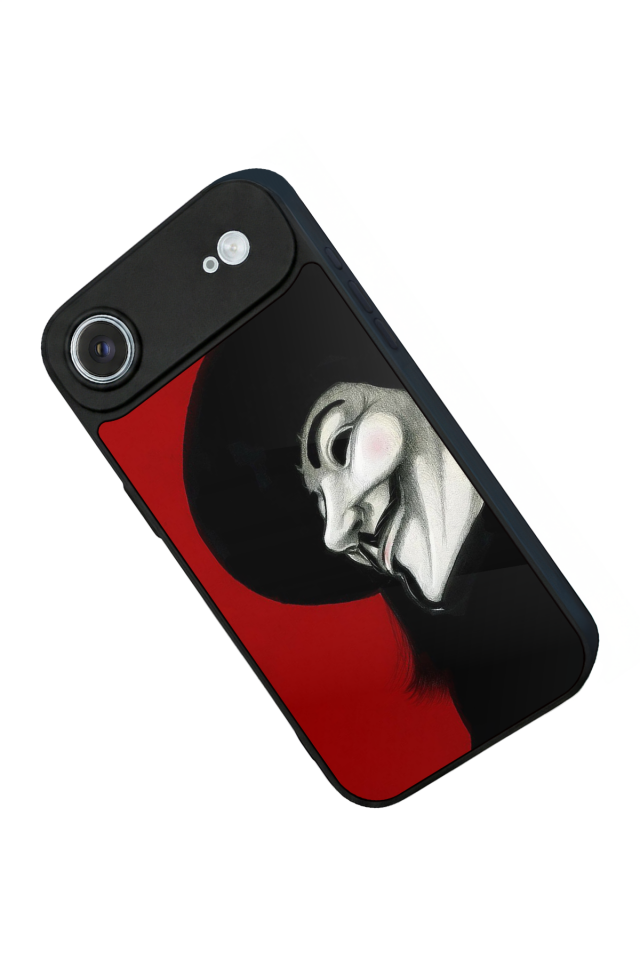 iPhone 17 Air Uyumlu Vendetta Tasarımlı Glossy Premium Kılıf