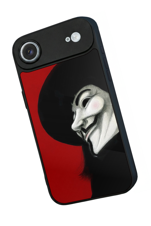 iPhone 17 Air Uyumlu Vendetta Tasarımlı Glossy Premium Kılıf