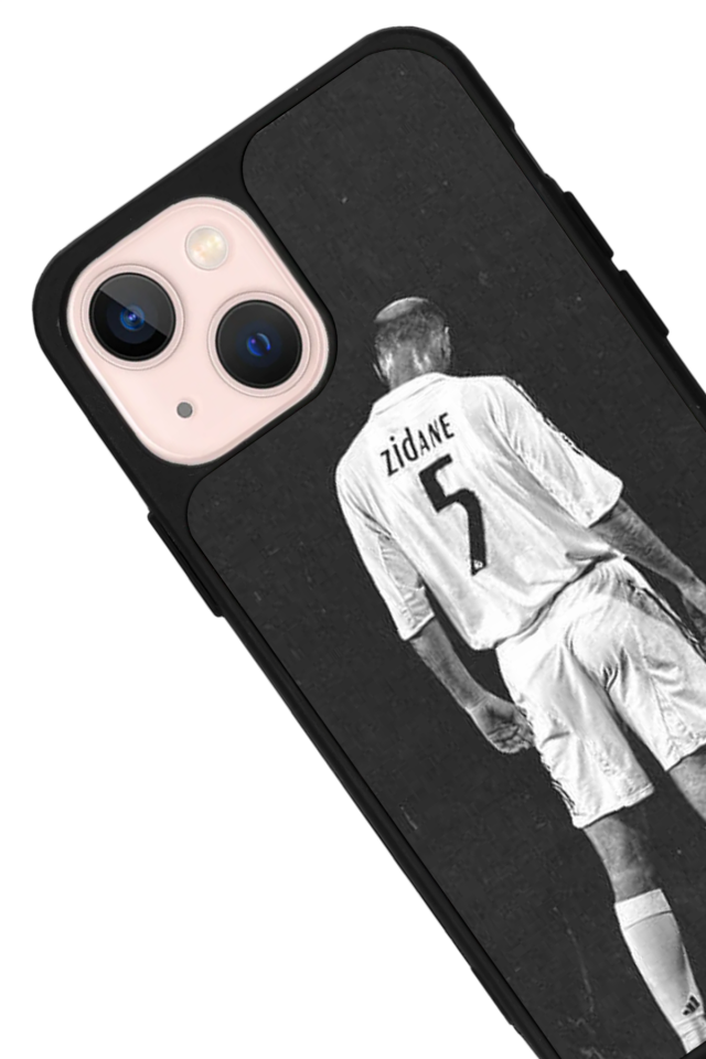 iPhone 15 Plus Uyumlu Zidane Tasarımlı Glossy Premium Kılıf