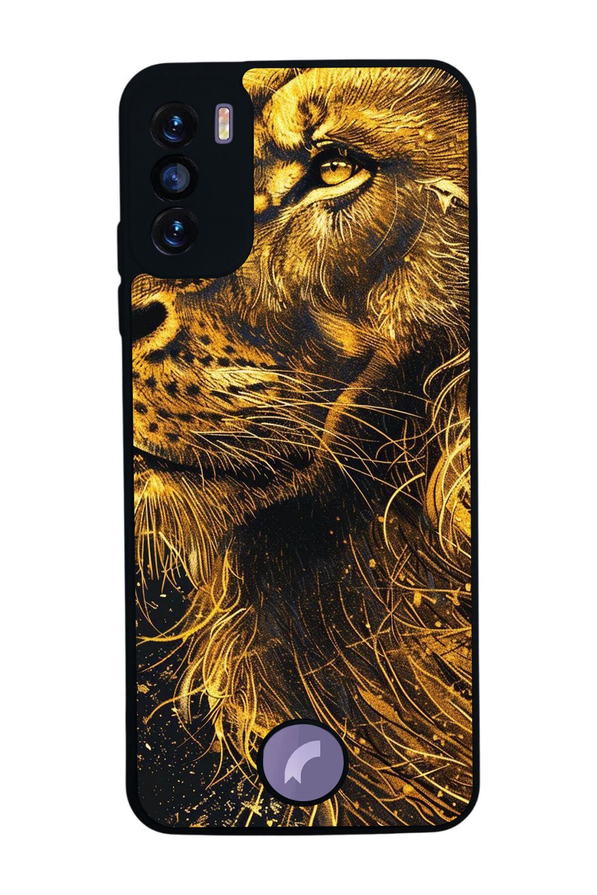 Reeder S19 Max Pro S Uyumlu Aslan Tasarımlı Glossy Premium Kılıf