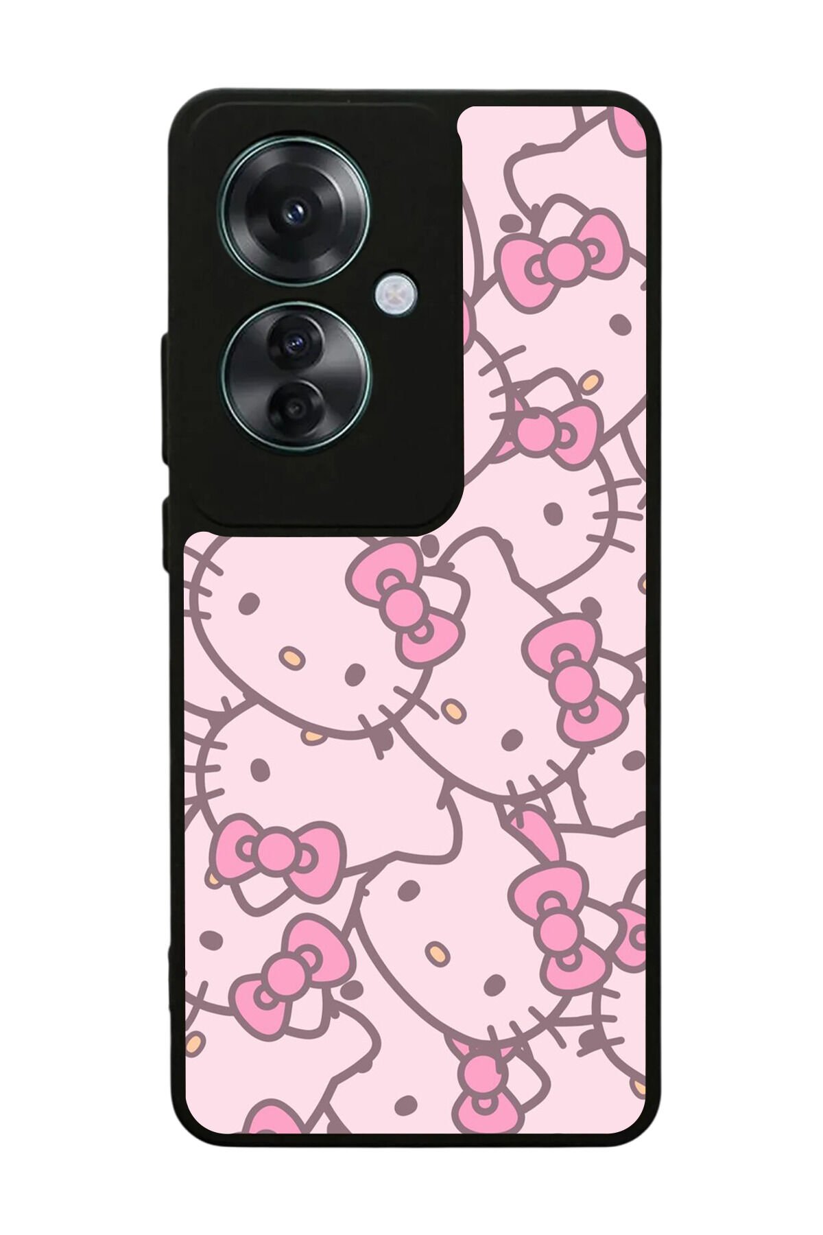 Oppo Reno 11F Uyumlu HelloKitty Tasarımlı Glossy Premium Kılıf