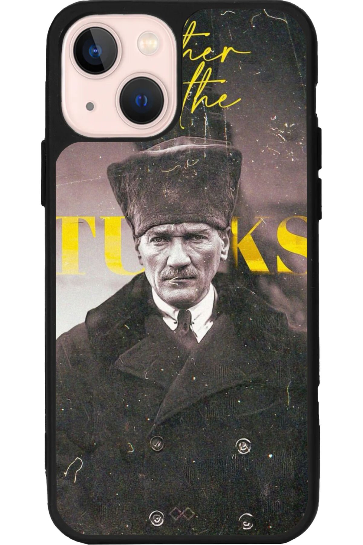 iPhone 13 Mat Siyah Uyumlu Kılıf – Yumuşak Silikon, Koruyucu, Şok Emici Kapak