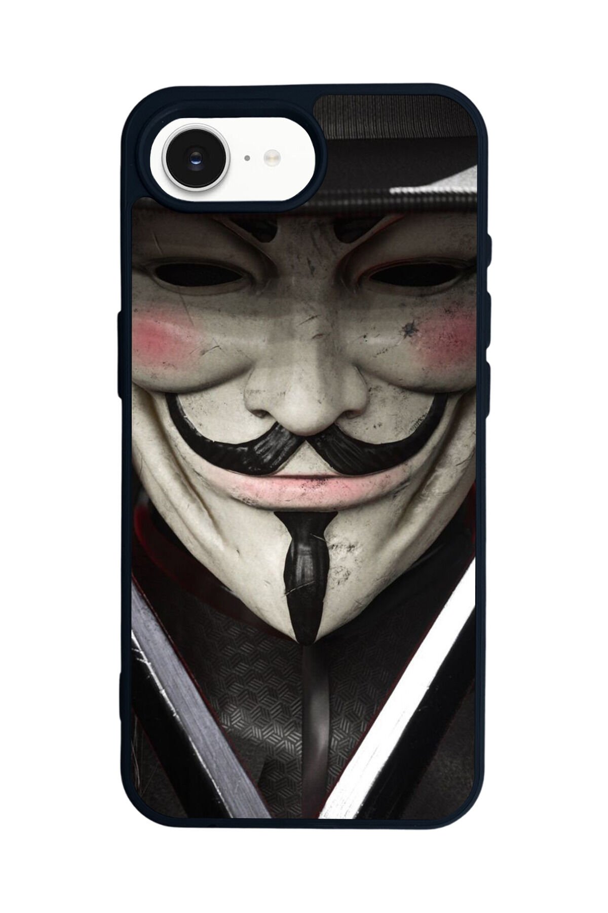 iPhone 16E Uyumlu Vendetta Tasarımlı Glossy Premium Kılıf