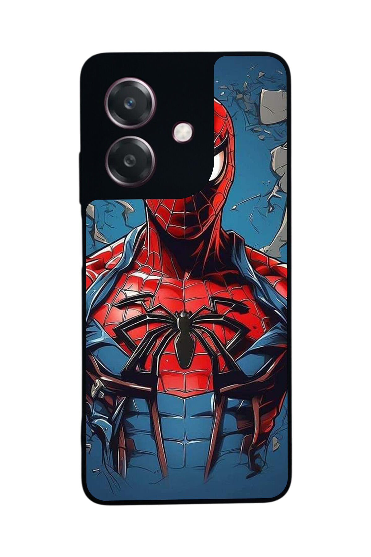 Oppo A3 5G Uyumlu Spider Man ( Örümcek Adam ) Tasarımlı Glossy Premium Kılıf