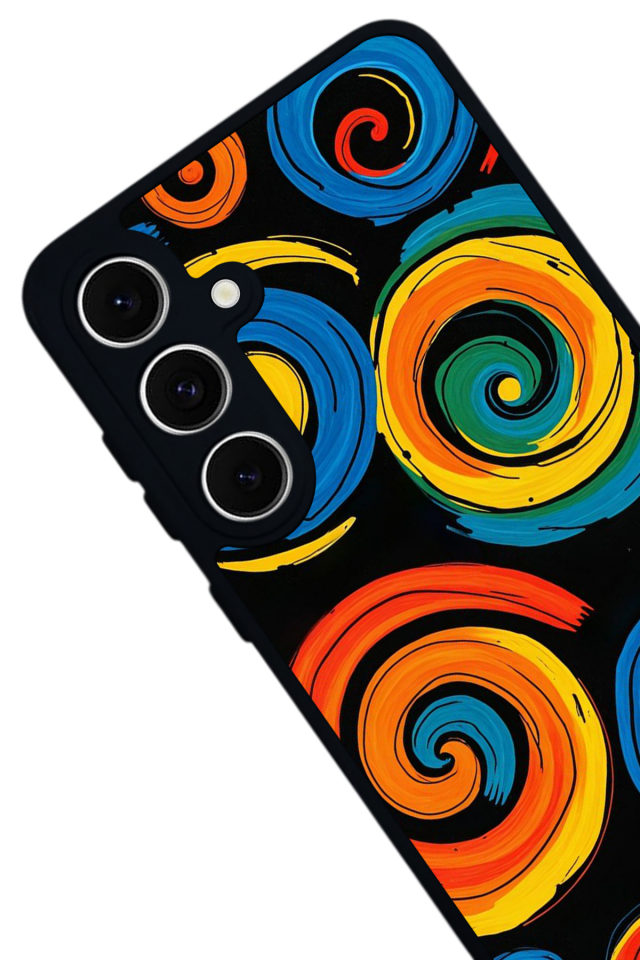 Samsung Galaxy A16 Uyumlu Abstract Tasarımlı Glossy Premium Kılıf