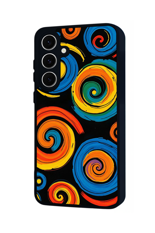 Samsung Galaxy A16 Uyumlu Abstract Tasarımlı Glossy Premium Kılıf